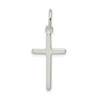 Sterling Silver Cross Religious Privjesak šarm ogrlica latino fini nakit za žene poklone za nju