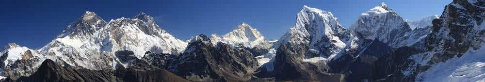 Mount Everest Panoramski zidni zidni muralni zidno kolicinski piling i pastic Grafički WM71612