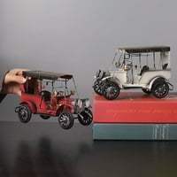 Ludlz Vintage Iron Art Starog automobila Model Craft Expert CIT CIT, Desktop Ornament Kids Collection