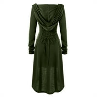 Ženska modna haljina dama Ležerne prilike modne odjeće Odjeća čipka za kapuljač s kapuljačom Vintage