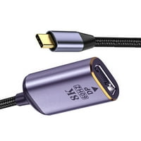 USB USB-C TIP-C IZVOR za DisplayPort DP ženski prikaz kabela 8K 60Hz UHD 4K monitor