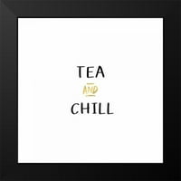 Woods, Linda crna modernog uokvirenog muzeja Art Print pod nazivom - čaj i hladnoća