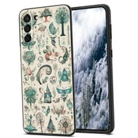 Whimmical-očarani-šumski simboli - Telefonska futrola za Samsung Galaxy S22 + Plus za žene Muška Pokloni,
