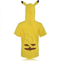 Košulja za igre pokemon pikachu, košulja, cosplay povucite preko majice Žuto - srednje