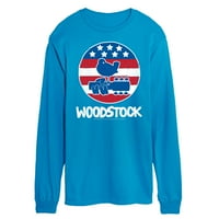 Woodstock - Originalni poster - Americana - muške majice dugih rukava