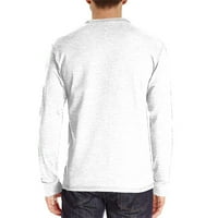 Modni brendovi muškarci Majice Dugi rukav Clearence Coustomičan grafički pulover Henley opušteno fit