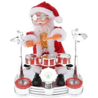 Farfi Electric Božić Santa Claus Music Instrument Reprodukcija Xmas igračastih stranačkih ukrasa