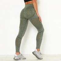 Yoga hlače gamaše za žene Ležerne prilike rastezljivog čvrstog pritiska yoga sportsko noganje trčanja
