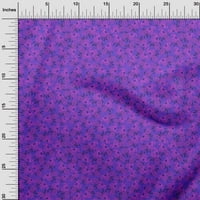 Onuone pamuk poplin ljubičasta tkanina paunska haljina materijala materijala od tkanine od dvorišta