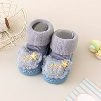 Jesenja i zimska udobna cipela za bebe slatka crtani uzorak zečji medvjedarka dječja pamučna toplo prozračna