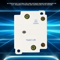 TxAC1- AC sklopnik, plastični izdržljiv metal, električni dijelovi AC kontaktni sklop, za mašinu za