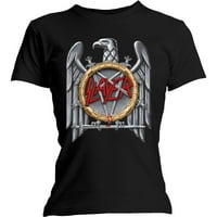 Slayer Dame majica: srebrni orlov