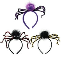 Hemoton Kids Spider šešir Novost Novost Noć vještica za kosu za kosu Halloween Carnival Masquerade Party