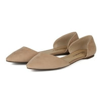 Breckelle Dolley - Nove žene Suede Pointy Toe d'Orsay balet