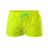 Capreze muške ljetne hlače od pune boje dna elastične strukske kratke hlače Classic Fit Mini pantalone sa oblogom od plaže narandže xxl