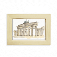 Brandenburg vrata u istočnoj Njemačkoj Desktop ukrasite fotografiju okvir slika umjetno slika