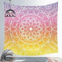 Boho mandala indijska boemska ciganska tapiserija zid viseći poster hipi tapisestries prekrivači joga