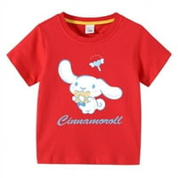 Nova Slatka Sanrio CinnaMoroll Dječje ljetne majice kratkih rukava s kratkim rukavima i djevojčice Majica