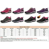 Daeful Womens Athletic Cipele niske topnike Zračni jastuk Trekking cipela za penjanje platforme bez