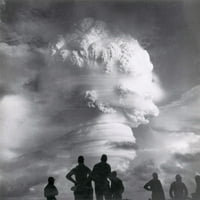 Poster nuklearnog detonacije Ispis naučnog izvora