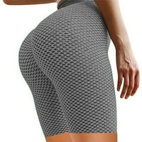 Ženska ležerna čvrsto učvršćena mršava dizanje fitness Sportski joga kratke hlače za žene Ležerne ljeto, XL