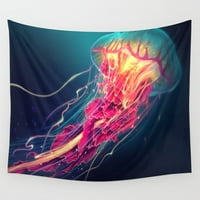 Meduza zvjezdana morska stvorenja uzorak flanela baca bodetka mekana kućna spavaća soba kauč kauč dekor