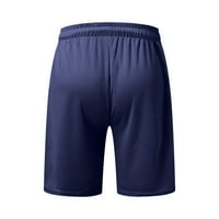 Ertutuyi ljetni muški sportski fitness prozračna wicking mrežasta platna boja podudarajuće kratke hlače