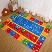 Rug za obrazovnu oblast Dečiji prostirke za igraonicu Alphabet brojevi Učini tepih za učenje dječje