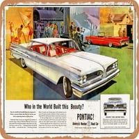Metalni znak - Pontiac Tempest v Ko je u svijetu izgradio ovu ljepotu Pontiac Americas Broj ceste automobili