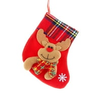 Božićni ukrasi modne božićne čarape Poklon torba Božićno uređenje drvva