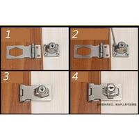 Lagana kanđu od legure od legure za zaključavanje vrata za zaključak za ladice sa ključem D1