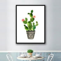 Kaktus viseći sliku slikarstvo Dekorativni dnevni boravak Poster Frommeless Day