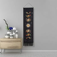 Viseća tapiserija Eko-prilagođena poliesterom za višekratnu pamučnu boho dekor zidnu pokrivač za spavaću