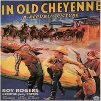 U starom Cheyenne - filmski poster