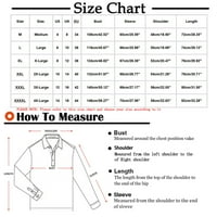 Caveitl tanke košulje s dugim rukavima za muškarce, ležerni 3D ispis pulover patentne patentne rukave