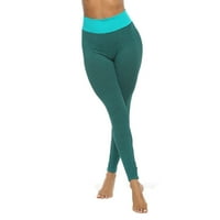 Clearsance Moda Solidna boja Žene Stretch Yoga Tajice Fitness Trčanje Teretana Sportska dužina Aktivne