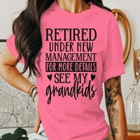 Povučen pod novim menadžmentom pogledajte moju baku majicu, smiješna baka majica, poklon za baku, baka