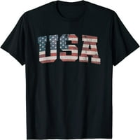 Američka majica za zastavu američku majicu 4. jula
