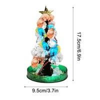 Prinxy mini božićno stablo čarobne raste, božićni poklon papir rastući drveni igrački dječaci Božićni
