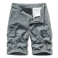Muški teretni šorc, lagane kratke hlače za sušenje suhog planinarenja, muške ljetne ležerne hlače na