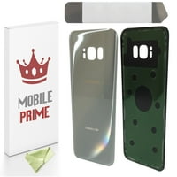 MobilePrime Silver Back Cover Kompletna profesionalna kompleta za popravak kompatibilna sa alatima za