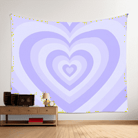 Ljubavna srca Tapiserija Smiješni transparent za domaću tapiseriju za tapiseriju zida za košulje za