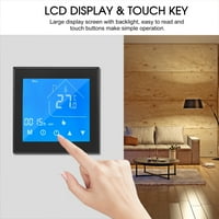 Lixada Termostat regulator temperature LCD-a Programiraj za grijanje vode za domaćinstvo
