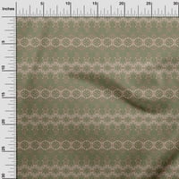 Onuoone Georgette viskoza zelena tkanina azijska tradicionalna motiva DIY odjeća prekrivajući tkaninu