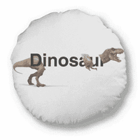 Dinosaursko razdvajanje karoserije žestokog okruglog bacanja Jastuk za kućni dekoracija jastuka
