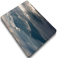 Kaishek Hard Case Shell Cover samo kompatibilan - otpustiti MacBook PRO S sa XDR ekran tipa C + crni