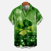 Muške havajske košulje tiskane gumb niz kratki rukav ležerni Comfy ljetna bluza za plažu Tee Muns odjeća