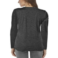 Ženske plus veličina majica dolje košulje Zimske jesene gornje okrugle košulje za dame modne pulover