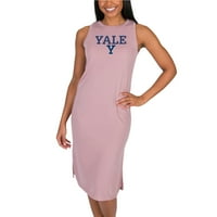 Ženski pojmovi Sport Pink Yale Bulldogs Logo tima Astoria Nightdress