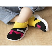 Welliumay Kids Trken Cipele pletene gornje šetnje cipele na čarapima na čarapima Radni proizvodi Teretana